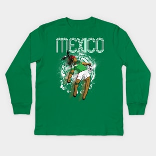 Mexico Kids Long Sleeve T-Shirt